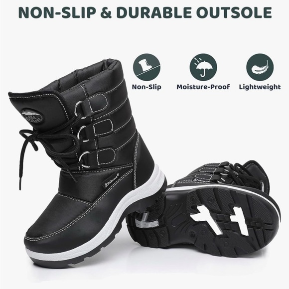 Toddler snow boots size 7 - Picture 3 of 7